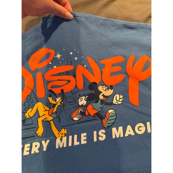 Disney Parks Spirit Jersey Run Disney Men's Small Long Sleeve - Picture 5 of 8